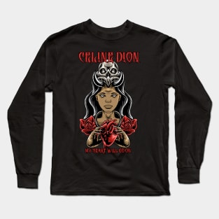 celine dion metal Long Sleeve T-Shirt